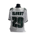 LeGarrett Blount Autographed Philadelphia Eagles White Jersey JSA product image 1, provided for visual reference and product