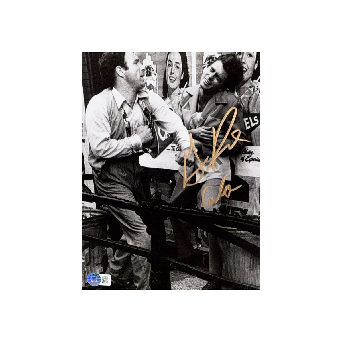 Gianni Russo Autographed The Godfather Sonny Punch Vertical 8x10 Carlo Inscription Beckett product image 1, provided for