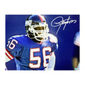 Lawrence Taylor Autographed New York Giants Close Up Blue Jersey 11x14 Steiner CX product image 1, provided for visual